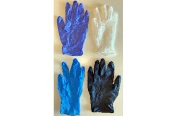 Diversitech NG-MCXL-35 Nitrile Disposable Gloves Front View