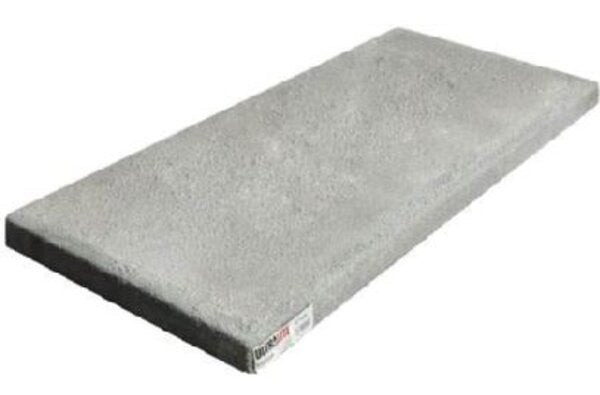 Diversitech UC1636-3 3" UltraLite® Concrete Mini-Split Pad 16x36x3 Side View