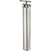 Falsken In/Out Stainless Steel Single Filter Housing