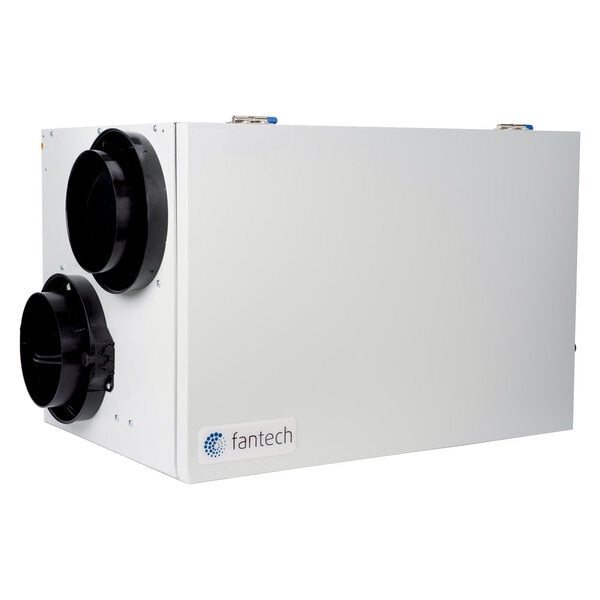 Fantech SHR 200 Heat Recovery Ventilator - 200 CFM Side View