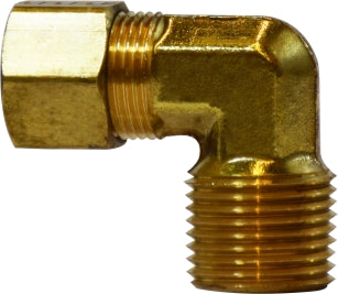 7/16 OD x 3/8 Brass Compression Male Elbow qt – Supply Shop