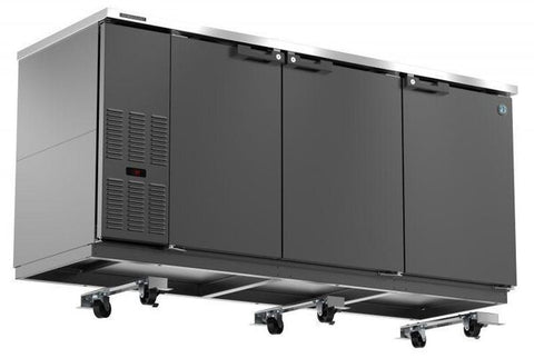 Hoshizaki Caster & Rail Kit For Three Section Back Bar Refrigerators side view