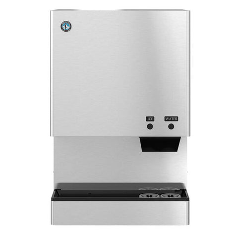 Hoshizaki  Air-Cooled Cubelet Ice Machine & Water Dispenser, Front View
