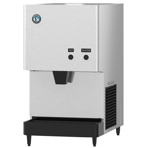 Hoshizaki  Air-Cooled Cubelet Ice Machine & Water Dispenser, View On The Left