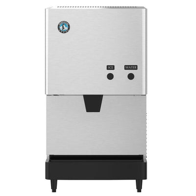 Hoshizaki  Air-Cooled Cubelet Ice Machine & Water Dispenser, Front View