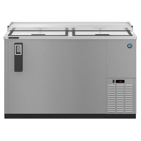 Hoshizaki Horizontal Refrigerator, Two Section Stainless Steel, Front View