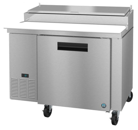 Hoshizaki 46" Refrigerator Single Section Pizza Prep Table, 1 Stainless Door From The Right