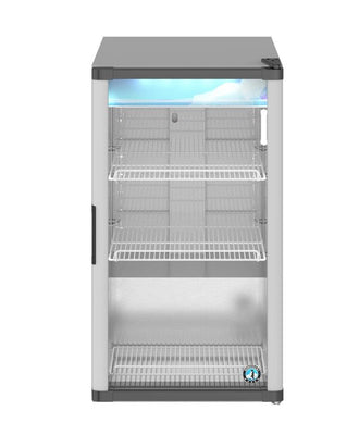 Hoshizaki Single Section Glass Door Refrigerated Merchandiser Front View