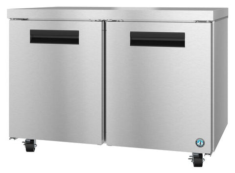 Hoshizaki 48" Refrigerator Two Section Undercounter View From The Right