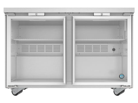 Hoshizaki 48" Refrigerator Two Section Undercounter Front View
