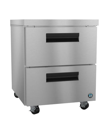 Hoshizaki 27" Refrigerator Single Section Undercounter View From The Right