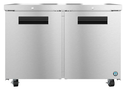 Hoshizaki 60" Refrigerator Two Section Undercounter Front View
