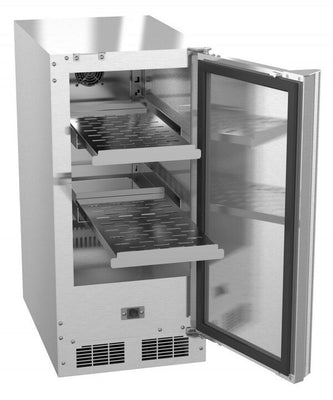 Hoshizaki 15" Refrigerator Single Section Undercounter View From The Right