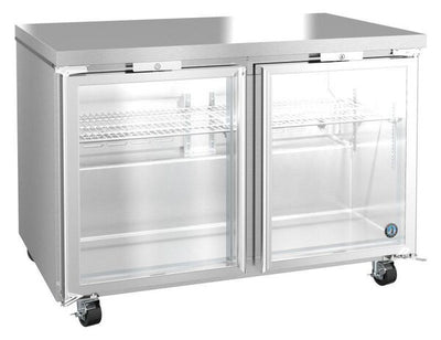 Hoshizaki 48" Refrigerator Two Section Undercounter View From The Left