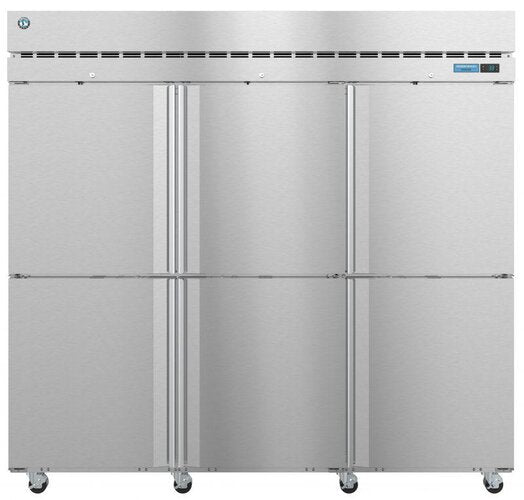 Hoshizaki Three Section Upright Reach-In Freezer Front View 