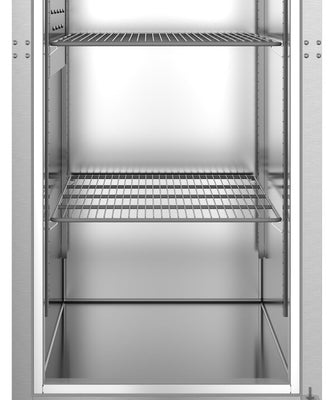 Hoshizaki Single Section Upright Refrigerator Inside View Below