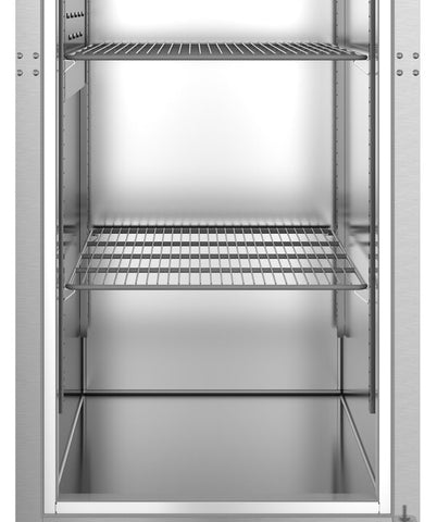 Hoshizaki Single Section Upright Refrigerator Inside View Below