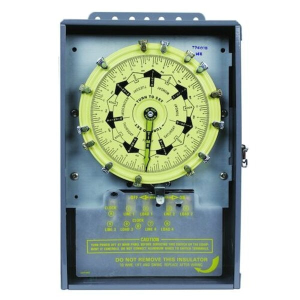 Intermatic Electromechanical Timer Control Front View