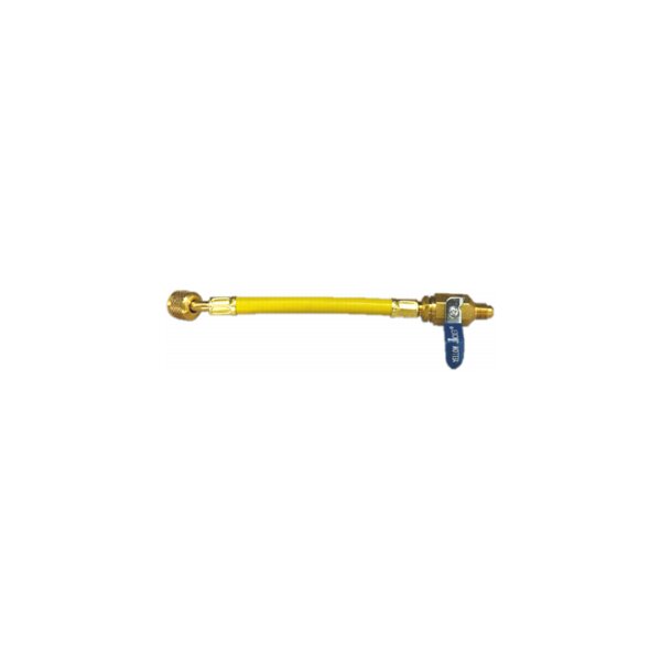 JB CLV-6Y Kobra Charging Hose Whip End with Ball Valve Front View