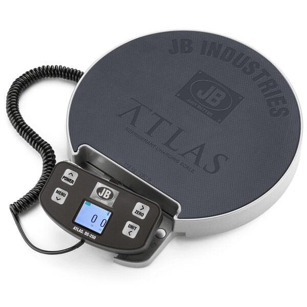 JB DS-20000 Atlas Electronic Refrigerant Scale Side View
