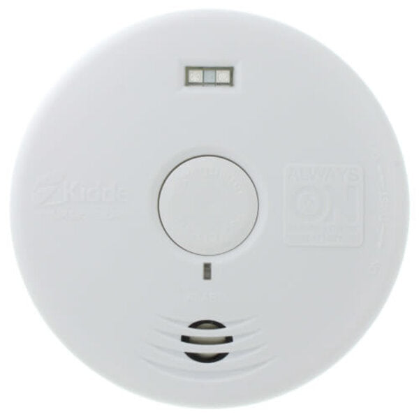 Kidde 21010069 Hallway Smoke Alarm Sealed Lithium Battery Power with Safety Light, Model P3010H Front View