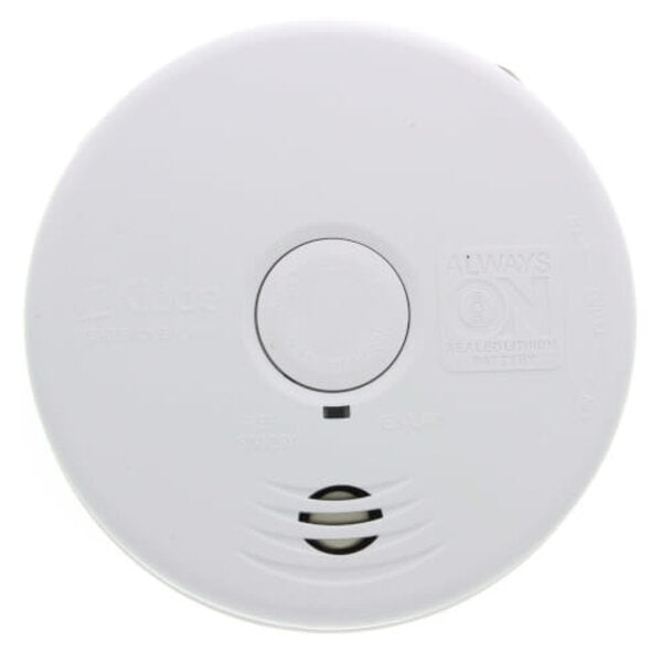 Kidde 21010407-A 120V AC Wire-in Smoke Alarm Front View