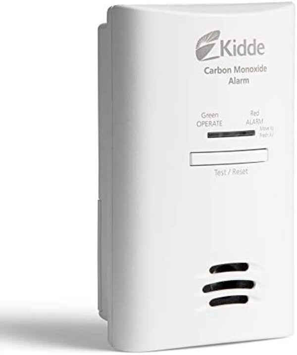 Kidde 21025761 AC Powered Plug-in Carbon Monoxide Alarm Side View