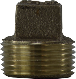  Bronze Lead Free Cored Square Head Plug