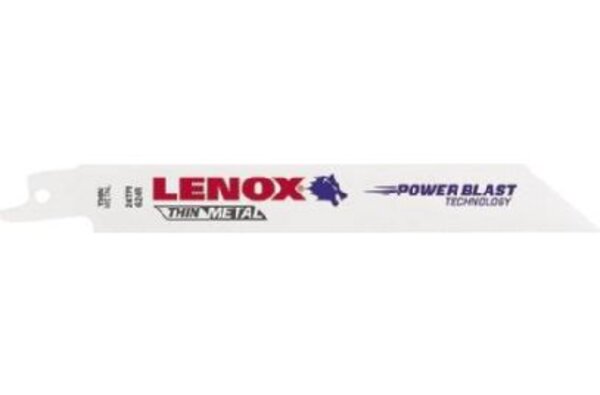Lenox 20568624R General Purpose Reciprocating Blade Front View