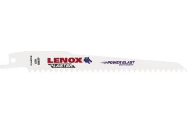 Lenox 20570636RP  Plaster Master Reciprocating Blade Side View
