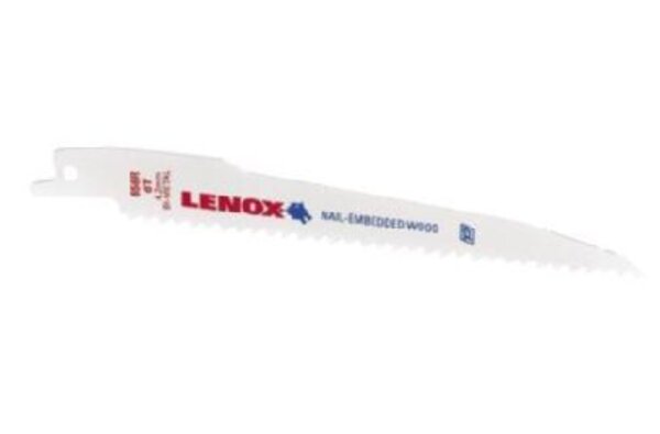 Lenox 20572656R General Purpose Reciprocating Blade Side View