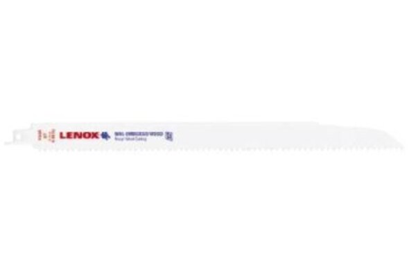 Lenox 20585156R General Purpose Reciprocating Blade Front View