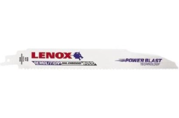 Lenox 20598966R Demolition Reciprocating Blade Front View