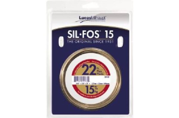 Lucas-Milhaupt 32302 Sil-Fos® 5 Phosphorus/Copper/Silver Alloy Coil Side View