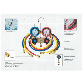 MASTERJ Mechanical Manifold Gauge Set, Guide Manual