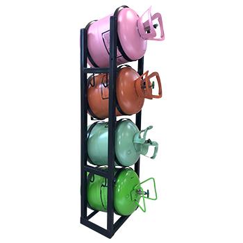 MASTERJ Tank Holders Racks, Side View With Balloons