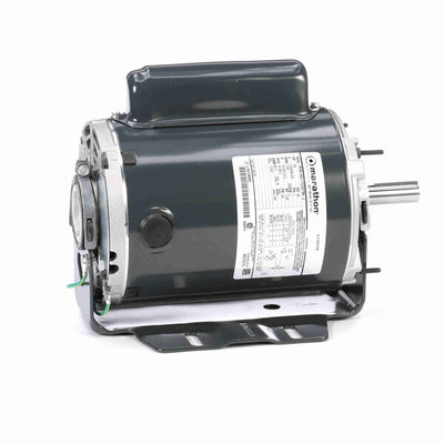 Marathon Open Drip Proof Belt Drive Motor Side view