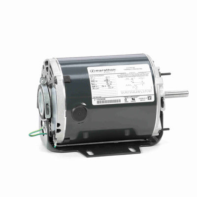 Marathon Open Drip Proof Belt Drive Motor Side view