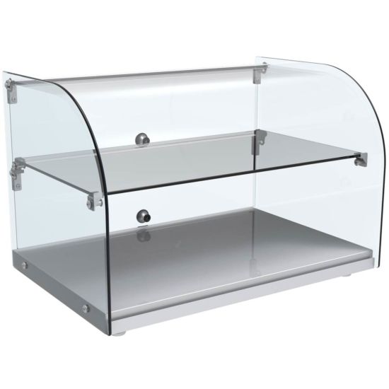 Marchia CA45 Countertop Dry Bakery Display Case Side View