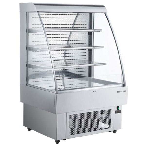Marchia MDS380 40" Open Refrigerated Grab and Go Display Case Side View