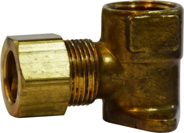 Brass Compression Forged Drop Ear Elbow