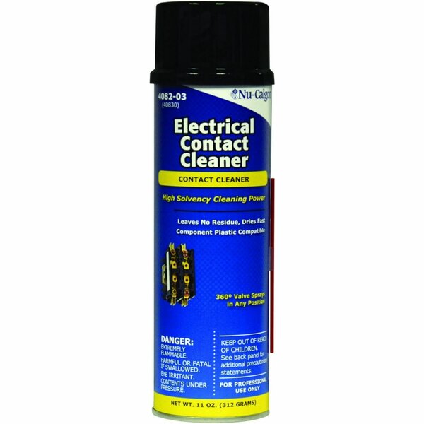 Nu-Calgon 4082-03 Electrical Contact Cleaner Aerosol Front View