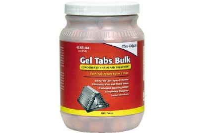 Nu-Calgon 4185-04 Gel Tabs® Condensate Drain Pan Treatment Bulk 200-pack Front Viev