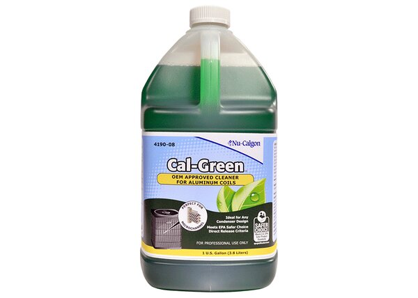 Nu-Calgon 4190-08 Cal-Green Green Select Front View 