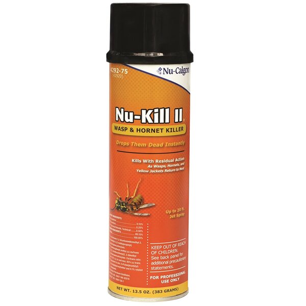 Nu-Calgon 4292-75 Nu-Kill® ll Wasp and Hornet Killer Front View