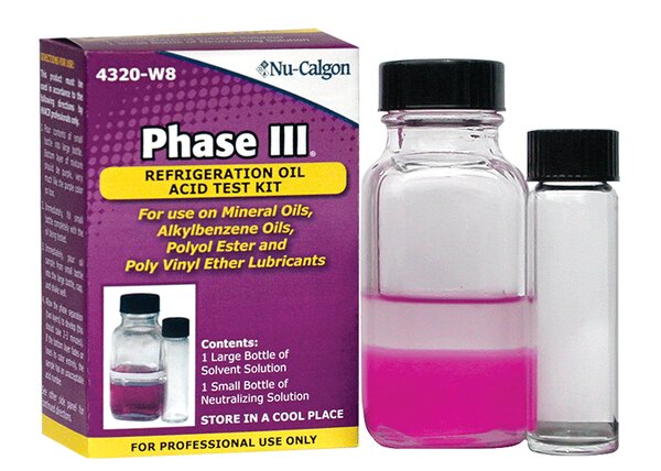 Nu-Calgon 4320-W8 Phase III® Acid Test Kit Front View