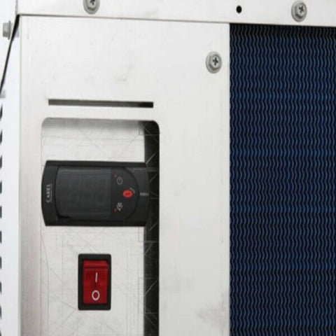 Turbo Air Medium Temp Outdoor Package Refrigeration Unit Side View