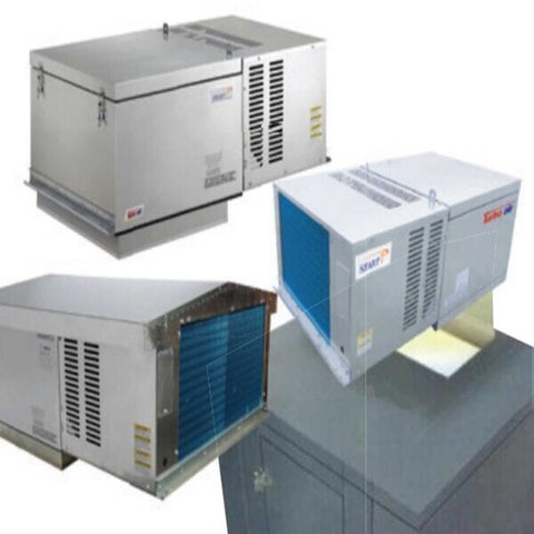 Turbo Air Low Temp Outdoor Package Refrigeration Unit Collage