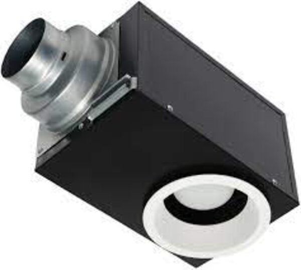 Panasonic FV-08VRE2 WhisperRecessed LED™ Ventilation Fan Side View