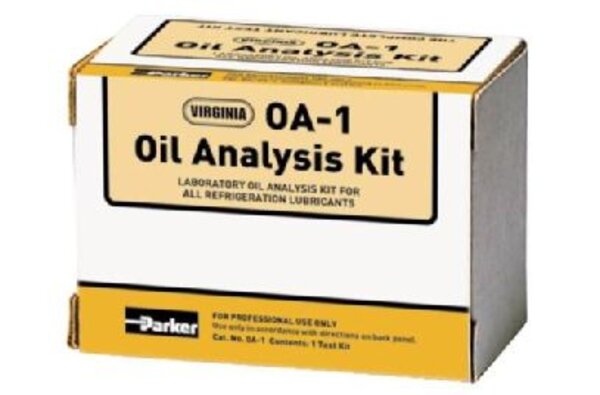 Parker OA-1 Oil Analysis Test Kit Side View